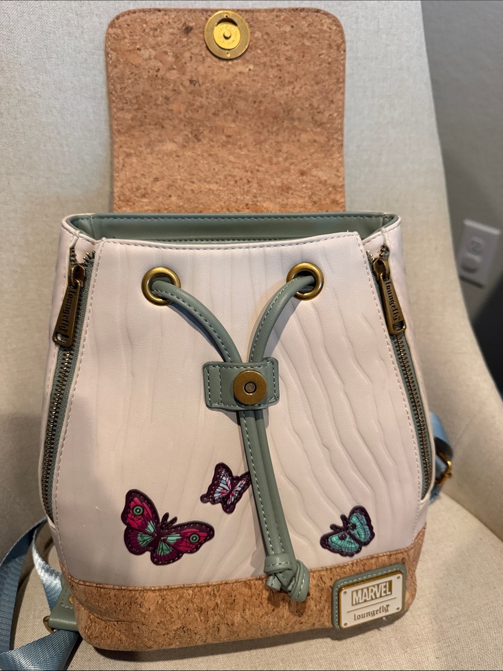 Marvel x Loungefly Baby Groot Backpack & Wallet Set - Picture 3 of 11